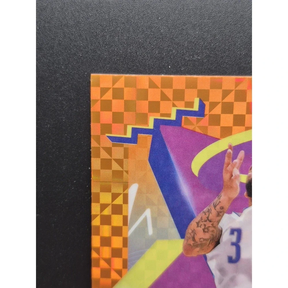 2025 Topps Finest Anthony Davis #238 Orange X-Fractor /150 Wizards Lakers
